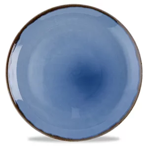 Dudson Harvest Indigo Coupe Plate 21.7cm/8.67"
