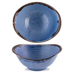 Dudson Harvest Indigo Deep Bowl 19.9 x 16.8cm/7.875 x 6.625"