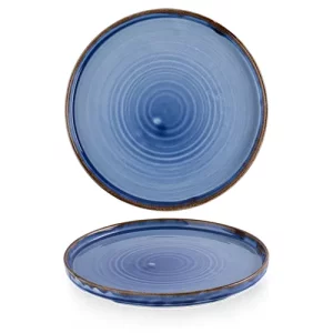 Dudson Harvest Indigo Walled Plate 26cm/10.25"