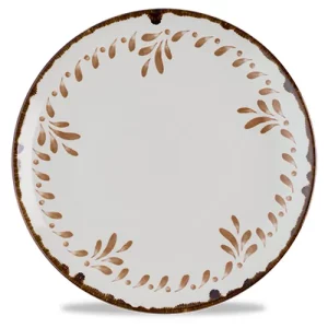 Dudson Harvest Mediterranean Terracotta Coupe Plate 26cm/10.25"