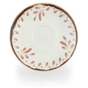 Dudson Harvest Mediterranean Terracotta Espresso Saucer 11.8cm/4.5"