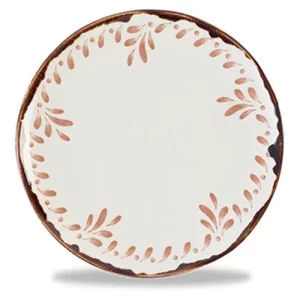 Dudson Harvest Mediterranean Terracotta Organic Coupe Plate 27.5cm/10.75"