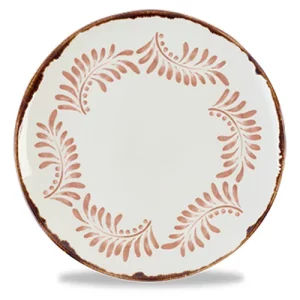 Dudson Harvest Mediterranean Terracotta Organic Coupe Plate 29.5cm/11.63"