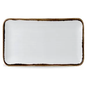 Dudson Harvest Natural Organic Rectangular Plate 27 x 16cm/10.6 x 6.3"