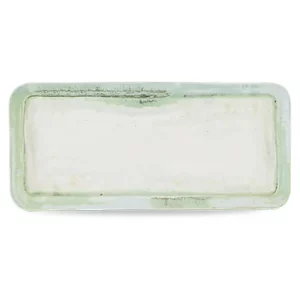 Dudson Maker's Collection Finca Flint Organic Rectangular Plate 34.6 x 15.6cm/13.75 x 6.14"
