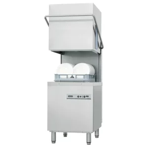 Halcyon Amika AMH80D Glasswasher with Drain Pump 500mm Basket