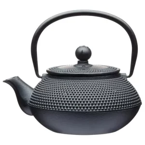 La Cafetière Cast Iron Infuser Teapot Black 600ml/20.3oz