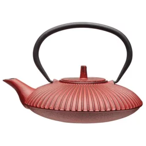 La Cafetière Cast Iron Infuser Teapot Red 600ml/20.3oz