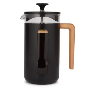 La Cafetière Pisa Stainless Steel Cafetière Black 1L/34oz