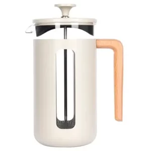 La Cafetière Pisa Stainless Steel Cafetière Latte 1L/34oz