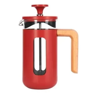 La Cafetière Pisa Stainless Steel Cafetière Red 350ml/12oz