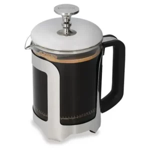 La Cafetière Roma Stainless Steel Cafetière Silver 650ml/21oz