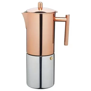 La Cafetière Stainless Steel Copper Effect Espresso Coffee Maker 600ml/20.2oz