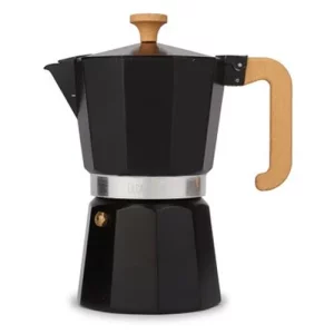 La Cafetière Venice Aluminium Espresso Maker Black 290ml/10oz