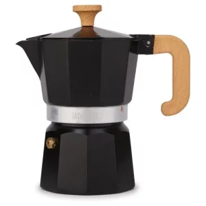La Cafetière Venice Aluminium Espresso Maker Black 350ml/12oz