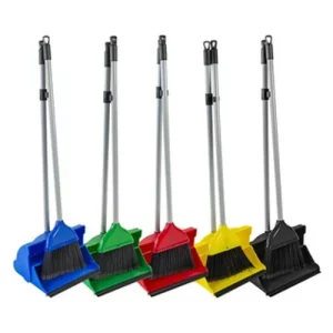 Lobby Dustpan Complete Contract Black