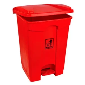 Pedal Bin 45L Red - Single
