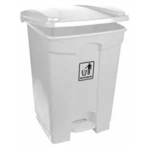 Pedal Bin 45L White - Single