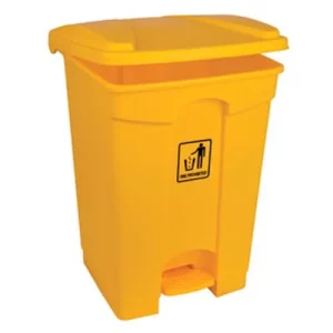 Pedal Bin 45L Yellow - Single