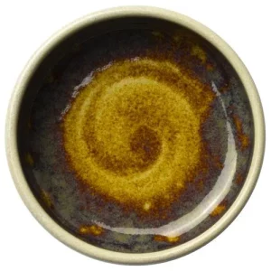 Steelite Aurora Vesuvius Amber Round Stack Tray 7.5cm/3"