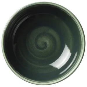 Steelite Aurora Vesuvius Burnt Emerald Bowl 15.5 x 6.75cm/6.1 x 2.66"