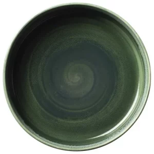 Steelite Aurora Vesuvius Burnt Emerald Round Stack Tray 20.25cm/7.97"