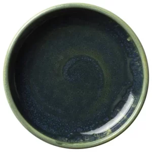 Steelite Aurora Vesuvius Burnt Emerald Round Stk Tray 10.25cm/4"
