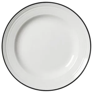 Steelite Bead Black Band Plate 16.5cm/6.5"