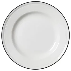 Steelite Bead Black Band Plate 20.25cm/7.97"
