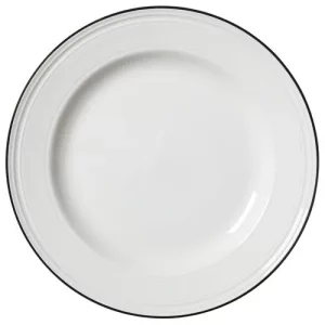 Steelite Bead Black Band Plate 25.5cm/10"