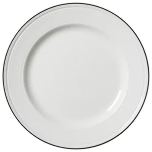 Steelite Bead Black Band Plate 28.5cm/11.22"
