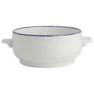 Steelite Blue Dapple Casserole Bowl Base 425ml/14.96oz