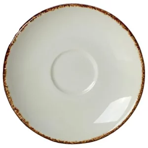 Steelite Brown Dapple Liv Saucer 12.5cm/4.92"
