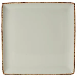 Steelite Brown Dapple Square One Dish 27 x 27cm/10.63 x 10.63"