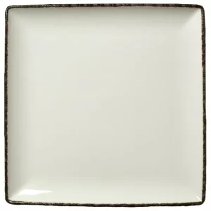 Steelite Charcoal Dapple Square One Dish 27 x 27cm/10.63 x 10.63"