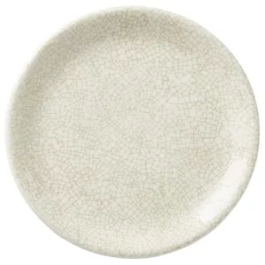 Steelite Crackle Reactive Taupe Coupe Plate 15.25cm/6"