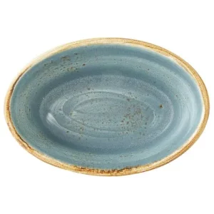 Steelite Craft Blue Oval Baker 16cm/6.3"