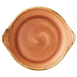 Steelite Craft Terracotta Round Eared Scallop Dish 14.5cm/5.71"