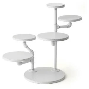 Steelite Creations Aged White Multi-Height Stand 61.5cm/24.21"