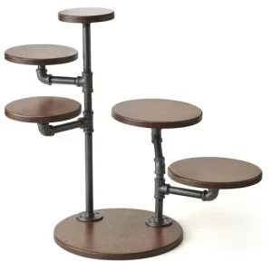 Steelite Creations Chestnut Multi-Height Stand 61.5cm/24.21"
