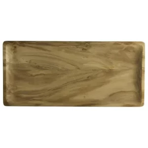 Steelite Creations Wood Olive Serving Plate 35 x 16.5cm/13.78 x 6.5"