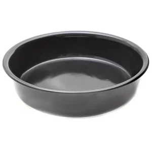 Steelite DW Haber Black Ceramic Food Pan 30.5 x 7cm/12.0 x 2.8"