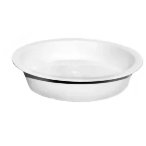 Steelite DW Haber White Ceramic Food Pan 30.5 x 7cm/12.0 x 2.8"