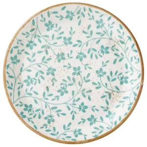 Steelite Flora Aqua Coupe Plate 25.25cm/9.94"