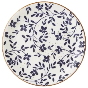 Steelite Flora Blue Coupe Plate 20.25cm/7.97"