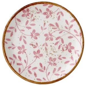Steelite Flora Pink Coupe Plate 15.25cm/6"