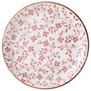 Steelite Flora Pink Coupe Plate 25.25cm/9.94"