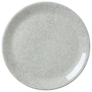 Steelite Ink Crackle Grey Coupe Plate 30cm/11.81"