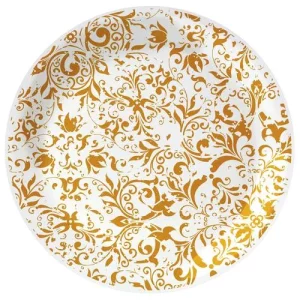 Steelite Ink Legacy Ginger Coupe Plate 15.25cm/6"