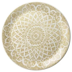 Steelite Ink Nomad Sand Coupe Plate 25.25cm/9.94"